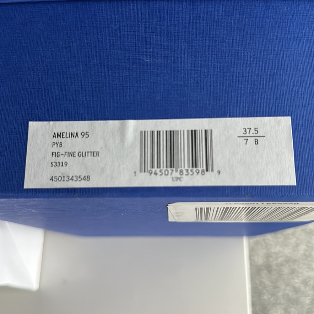 Stuart Weitzman Amelia Glitter Shows 7 B - image 8